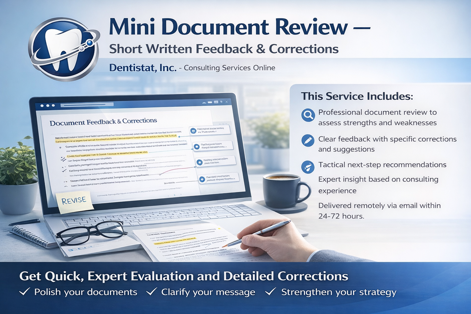 Mini Document Review — Short Written Feedback & Corrections