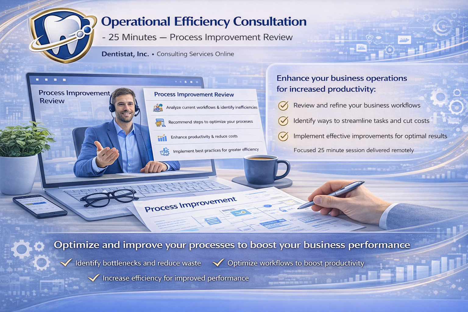 Operational Efficiency Consultation (25 Minutes) — Process Improvement Review